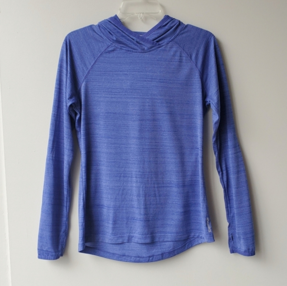 Reebok Hooded Long Sleeve Top